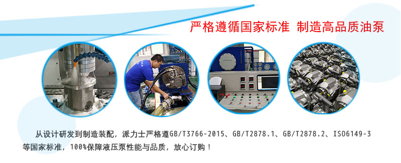 派力士液压泵制造标准